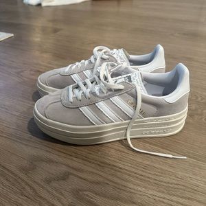 Adidas Gazelle Bold Shoes (ONLY WORN ONCE)